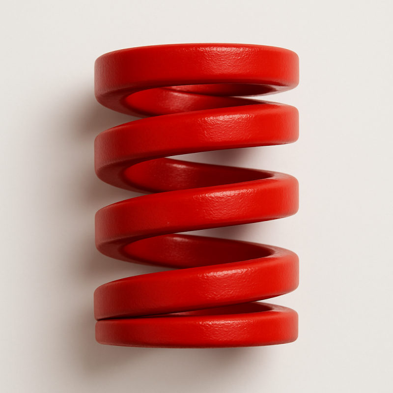 RED BRAKE SPRING +2 HARDER THAN THE ORIGINAL GREEN